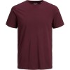 JACK & JONES Jjeorganic Basic Tee SS O-Neck Noos T-Shirt Uomo - XL Rosso (Port Royale Detail: Slim) JACK & JONES Jjeorganic Basic Tee SS O-Neck Noos T-Shirt Uomo - XL Rosso (Port Royale Detail: Slim)