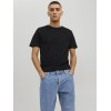 JACK & JONES Jjeorganic Basic Tee SS O-Neck Noos T-Shirt Uomo - L Nero JACK & JONES Jjeorganic Basic Tee SS O-Neck Noos T-Shirt Uomo - L Nero