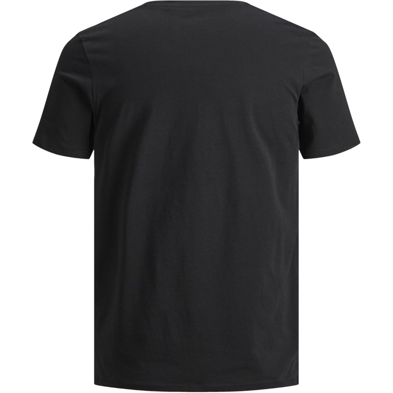 JACK & JONES Jjeorganic Basic Tee SS O-Neck Noos T-Shirt Uomo - M Nero JACK & JONES Jjeorganic Basic Tee SS O-Neck Noos T-Shirt Uomo - M Nero