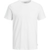 JACK & JONES Jjeorganic Basic Tee SS O-Neck Noos T-Shirt Uomo - XXL Bianco JACK & JONES Jjeorganic Basic Tee SS O-Neck Noos T-Shirt Uomo - XXL Bianco