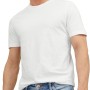 JACK & JONES Jjeorganic Basic Tee SS O-Neck Noos T-Shirt Uomo - XXL Bianco