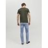 JACK & JONES Jjeorganic Basic Tee SS O-Neck Noos T-Shirt Uomo - S Verde (Olive Night Detail: Slim) JACK & JONES Jjeorganic Basic Tee SS O-Neck Noos T-Shirt Uomo - S Verde (Olive Night Detail: Slim)