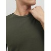 JACK & JONES Jjeorganic Basic Tee SS O-Neck Noos T-Shirt Uomo - S Verde (Olive Night Detail: Slim) JACK & JONES Jjeorganic Basic Tee SS O-Neck Noos T-Shirt Uomo - S Verde (Olive Night Detail: Slim)
