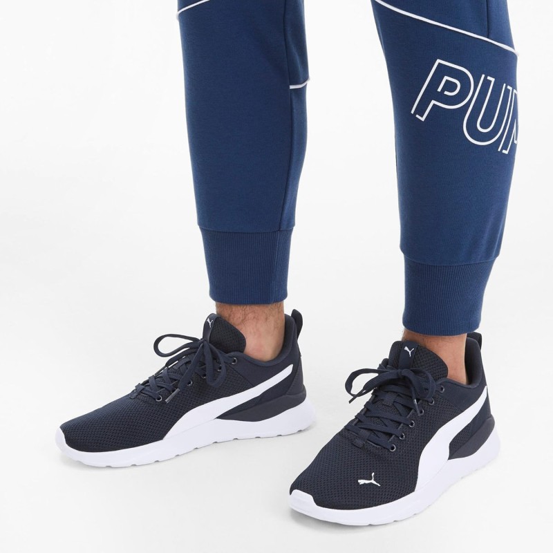 PUMA Anzarun Lite, Sneaker Unisex-Adulto - 44.5 EU Peacoat Puma White PUMA Anzarun Lite, Sneaker Unisex-Adulto - 44.5 EU Peacoat Puma White