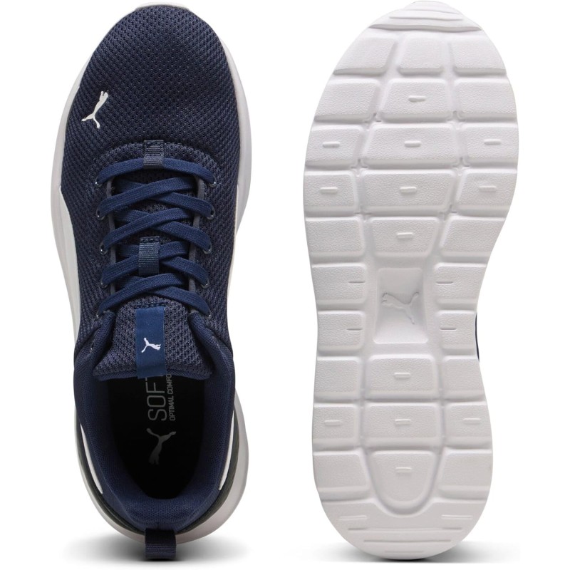 PUMA Anzarun Lite, Sneaker Unisex-Adulto - 44.5 EU Peacoat Puma White PUMA Anzarun Lite, Sneaker Unisex-Adulto - 44.5 EU Peacoat Puma White