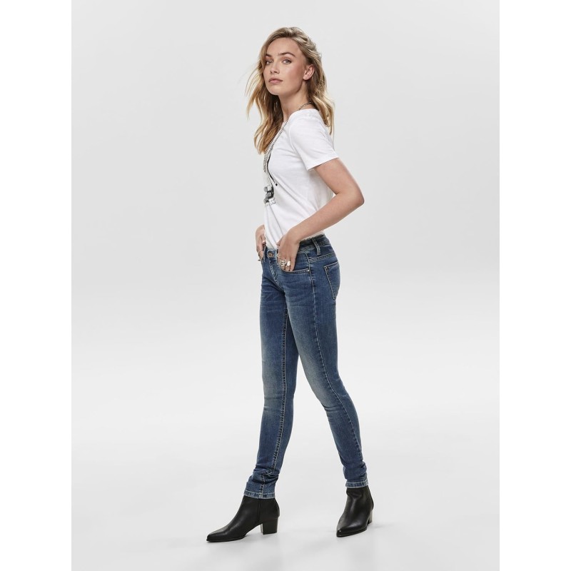 ONLY Onlcoral SL SK Jeans Donna - 29W / 32L Blu (Dark Blue Denim) ONLY Onlcoral SL SK Jeans Donna - 29W / 32L Blu (Dark Blue Denim)
