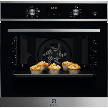 Electrolux Serie 600 Forno Elettrico da Incasso a Vapore Multifunzione, Capacità 72 L, EOD5H40X, Classe A, Ventilato Cottura e Pulizia a Vapore Potenza, 589x596x569 mm, Acciaio Inox - Nero / Acciaio Inox Electrolux Serie 600 Forno Elettrico da Incasso a Vapore Multifunzione, Capacità 72 L, EOD5H40X, Classe A, Ventilato Cottura e Pulizia a Vapore Potenza, 589x596x569 mm, Acciaio Inox - Nero / Acciaio Inox