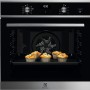 Electrolux Serie 600 Forno Elettrico da Incasso a Vapore Multifunzione, Capacità 72 L, EOD5H40X, Classe A, Ventilato Cottura e Pulizia a Vapore Potenza, 589x596x569 mm, Acciaio Inox - Nero / Acciaio Inox