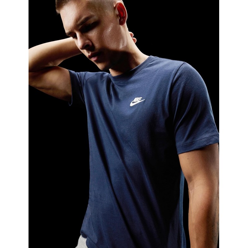 Nike M NSW Club Tee Maglietta Uomo (Pacco da 1) - S Blu Nike M NSW Club Tee Maglietta Uomo (Pacco da 1) - S Blu