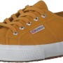 SUPERGA 2750 Faux Lizard, Scarpe con Lacci Unisex-Adulto - 48 EU Giallo Yellow Golden