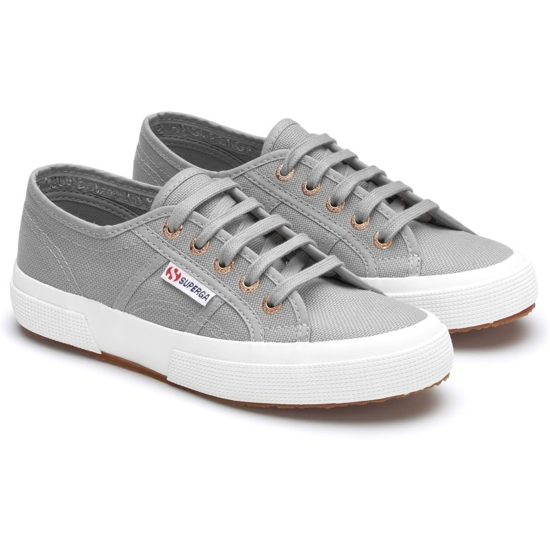 SUPERGA 2750-cotu Classic, Scarpe da Ginnastica Basse Unisex-Adulto - 40 EU Lt Grey Rose Gold F00 SUPERGA 2750-cotu Classic, Scarpe da Ginnastica Basse Unisex-Adulto - 40 EU Lt Grey Rose Gold F00