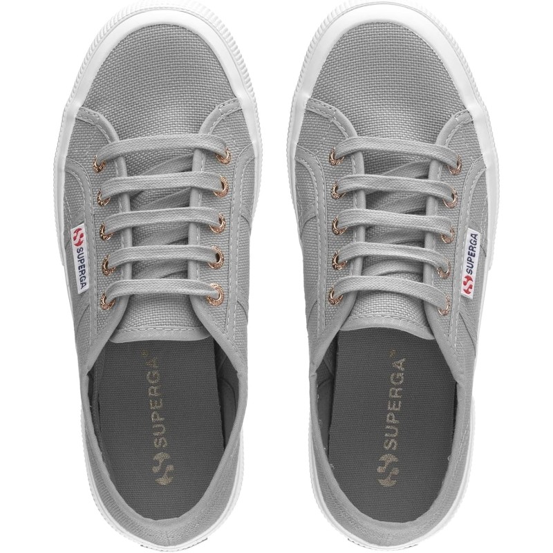SUPERGA 2750-cotu Classic, Scarpe da Ginnastica Basse Unisex-Adulto - 40 EU Lt Grey Rose Gold F00 SUPERGA 2750-cotu Classic, Scarpe da Ginnastica Basse Unisex-Adulto - 40 EU Lt Grey Rose Gold F00