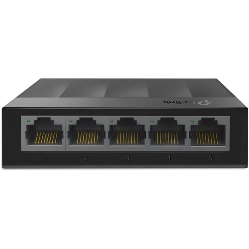 TP-Link LS1005G Switch Ethernet 5 Porte Gigabit, Sdoppiatore Ethernet, Ideale per la Casa e il Ufficio, Plug-and-Play, Funzionamento Silenzioso, Montaggio Desktop TP-Link LS1005G Switch Ethernet 5 Porte Gigabit, Sdoppiatore Ethernet, Ideale per la Casa e il Ufficio, Plug-and-Play, Funzionamento Silenzioso, Montaggio Desktop