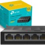 TP-Link LS1005G Switch Ethernet 5 Porte Gigabit, Sdoppiatore Ethernet, Ideale per la Casa e il Ufficio, Plug-and-Play, Funzionamento Silenzioso, Montaggio Desktop