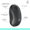 Logitech MK295 Silent Wireless Combo tastiera e mouse con tecnologia SilentTouch, tastierino numerico, tracciamento ottico avanzato, wireless senza ritardi, 90% di rumore in meno - Grafite Logitech MK295 Silent Wireless Combo tastiera e mouse con tecnologia SilentTouch, tastierino numerico, tracciamento ottico avanzato, wireless senza ritardi, 90% di rumore in meno - Grafite