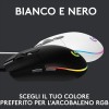Logitech G G203 LIGHTSYNC Mouse Gaming con Illuminazione RGB, Personalizzabile, 6 Pulsanti Programmabili, Sensore per Gaming, Tracciamento a 8.000 DPI, Peso Ridotto - Nero