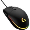 Logitech G G203 LIGHTSYNC Mouse Gaming con Illuminazione RGB, Personalizzabile, 6 Pulsanti Programmabili, Sensore per Gaming, Tracciamento a 8.000 DPI, Peso Ridotto - Nero