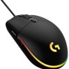 Logitech G G203 LIGHTSYNC Mouse Gaming con Illuminazione RGB, Personalizzabile, 6 Pulsanti Programmabili, Sensore per Gaming, Tracciamento a 8.000 DPI, Peso Ridotto - Nero