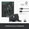 Logitech MX Master 3S-Mouse wireless ad alte prestazioni con scorrimento ultraveloce, ergonomico, 8K DPI, rilevamento del vetro, clic silenziosi, USB-C, Bluetooth, Windows, Linux, - Grigio scuro - Grafite Logitech MX Master 3S-Mouse wireless ad alte prestazioni con scorrimento ultraveloce, ergonomico, 8K DPI, rilevamento del vetro, clic silenziosi, USB-C, Bluetooth, Windows, Linux, - Grigio scuro - Grafite