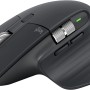 Logitech MX Master 3S-Mouse wireless ad alte prestazioni con scorrimento ultraveloce, ergonomico, 8K DPI, rilevamento del vetro, clic silenziosi, USB-C, Bluetooth, Windows, Linux, - Grigio scuro - Grafite