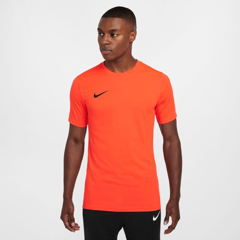 Nike M Nk Dry Tee Dfc Crew Solid - XL Rosso (Bright Crimson/Black)