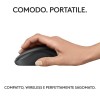 Logitech M240 Silenzioso Bluetooth Mouse, Wireless, Compatto, Portatile, Smooth Tracking, durata batteria 18 mesi, per Windows, macOS, ChromeOS, Compatibile PC, Mac, Laptop, Tablet - Grafite - Grigio