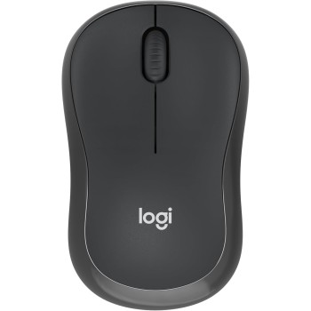 Logitech M240 Silenzioso Bluetooth Mouse, Wireless, Compatto, Portatile, Smooth Tracking, durata batteria 18 mesi, per Windows, macOS, ChromeOS, Compatibile PC, Mac, Laptop, Tablet - Grafite - Grigio