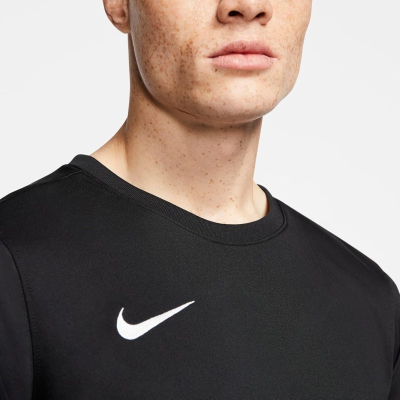 Nike M Nk Dry Tee Dfc Crew Solid - XXL Nero (Black/White)