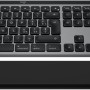 Logitech MX Keys S Combo for Mac, tastiera retroillumination eye mouse wireless a scorrimento con supporto per i polsi, Bluetooth USB-C per MacBook Pro, Macbook Air, iMac, iPad, QWERTY US INT'L-Grigio - Spazio grigio