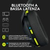 Logitech G G435 LIGHTSPEED Cuffie Gaming Wireless Bluetooth - Cuffie Over Ear Leggere, Microfoni Integrati, Batteria da 18 Ore, Compatibile con Dolby Atmos, PC, PS4, PS5, Smartphone - Nero - Nero