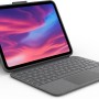 Logitech Combo Touch per iPad (10ª gen - 2022), custodia con tastiera retroilluminata rimovibile con ampio trackpad di precisione e tecnologia Smart Connector, Layout ITA, Graphite