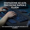 Logitech MX Keys S, Tastiera Wireless, Profilo Basso, Tasti Programmabili, Retroilluminazione, Bluetooth, USB C Ricaricabile, per PC Windows/Linux/Chrome/Mac - Grafite, Layout Italiano QWERTY Logitech MX Keys S, Tastiera Wireless, Profilo Basso, Tasti Programmabili, Retroilluminazione, Bluetooth, USB C Ricaricabile, per PC Windows/Linux/Chrome/Mac - Grafite, Layout Italiano QWERTY