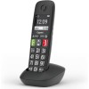 Gigaset E290HX - Telefono Portatile Aggiuntivo - Tasti Grandi - Vivavoce, Nero [Compatibile in IT, FR, NL, BE, CHE, AUT] [Senza Base] - Nero