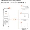 Gigaset E290HX - Telefono Portatile Aggiuntivo - Tasti Grandi - Vivavoce, Nero [Compatibile in IT, FR, NL, BE, CHE, AUT] [Senza Base] - Nero