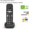 Gigaset E290HX - Telefono Portatile Aggiuntivo - Tasti Grandi - Vivavoce, Nero [Compatibile in IT, FR, NL, BE, CHE, AUT] [Senza Base] - Nero
