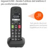Gigaset E290HX - Telefono Portatile Aggiuntivo - Tasti Grandi - Vivavoce, Nero [Compatibile in IT, FR, NL, BE, CHE, AUT] [Senza Base] - Nero