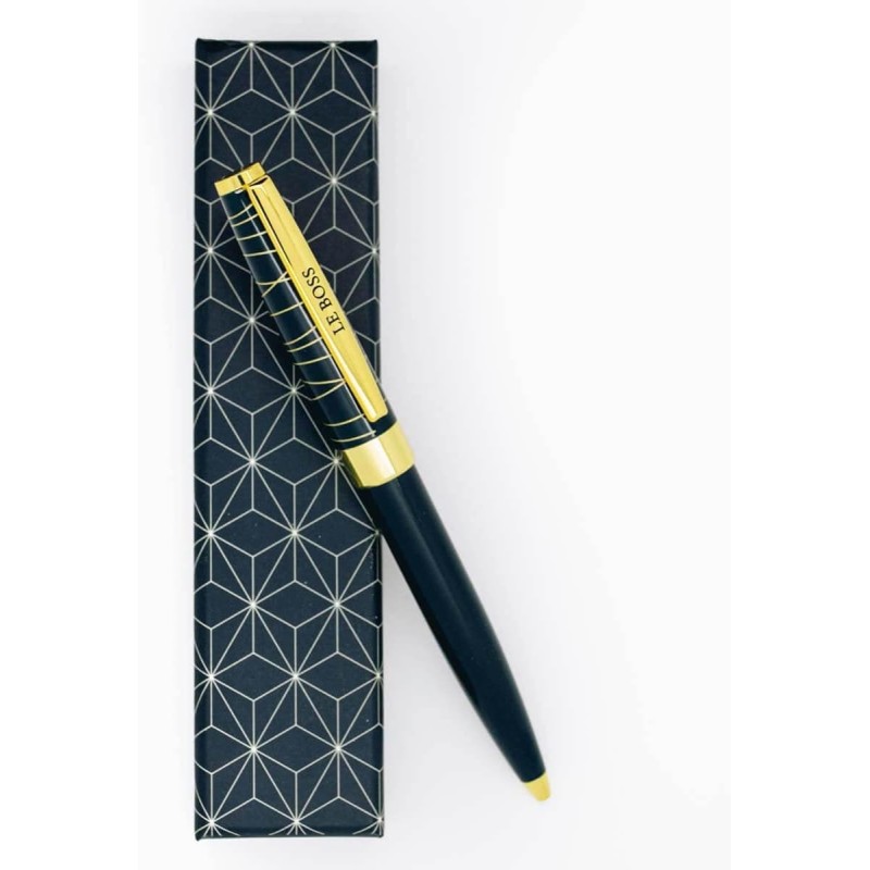 Draeger Paris - Penna a sfera retrattile + scatola regalo "LE BOSS"