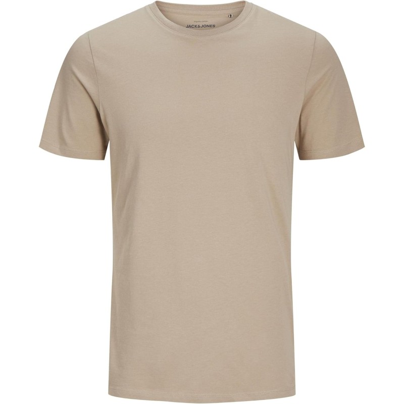 JACK & JONES Jjeorganic Basic Tee SS O-Neck Noos T-Shirt Uomo - XXL Beige JACK & JONES Jjeorganic Basic Tee SS O-Neck Noos T-Shirt Uomo - XXL Beige