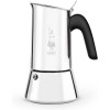 Bialetti Caffettiera New Venus 6 Tazze, Manico Anti Scottatura, Adatta A Induzione, 6 Tazze (235 Ml), Acciaio 18/10, Argento, ‎13 x 11 x 21.5 cm 540 grammi - 6 tazze