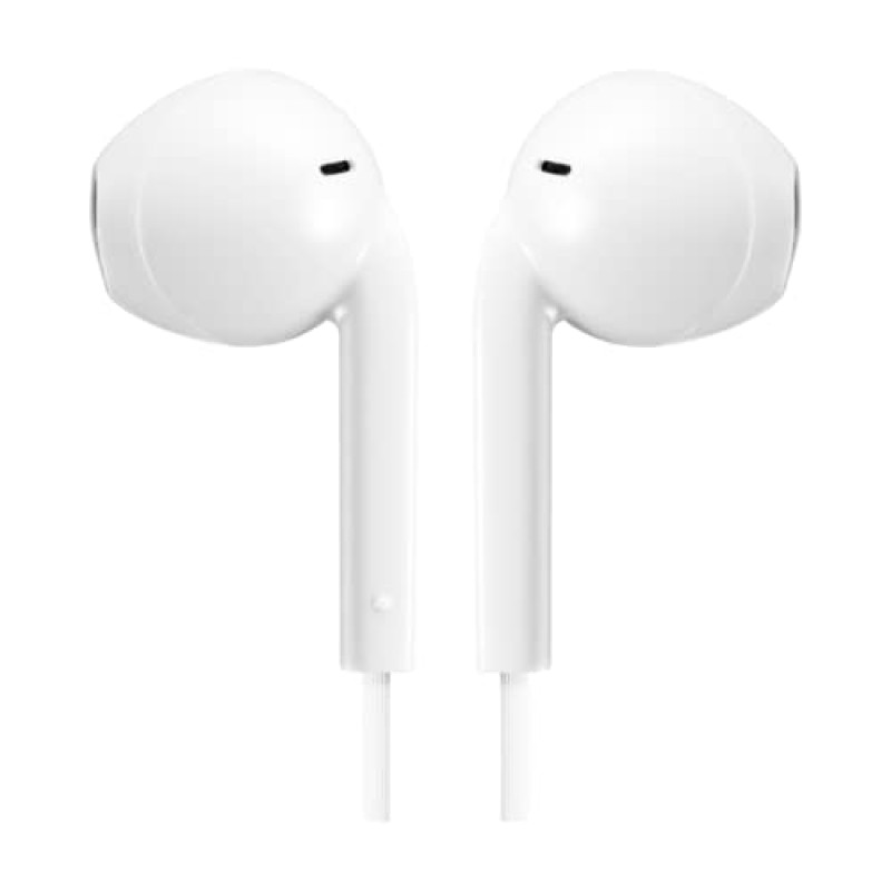 JVC HA-F17M-W-U Cuffie auricolari In-ear, a prova di sudore (IPX2), Microfono e telecomando a un pulsante integrati, cavo di 1m colorato con spinotto sottile, Bianco - unica bianco