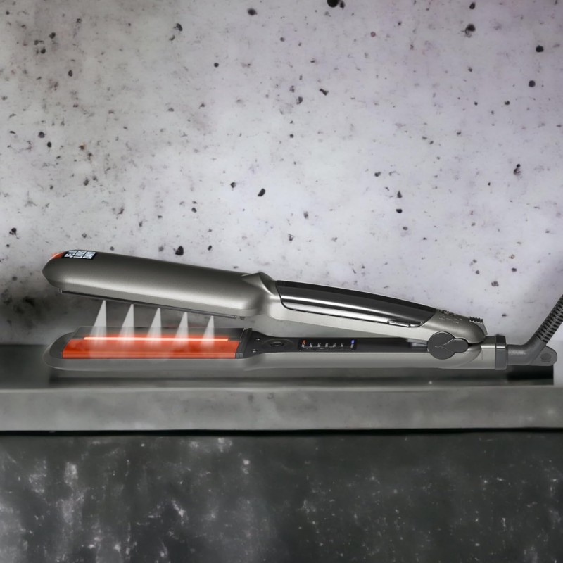 Jean-Louis David 39968 - Piastra per capelli a vapore