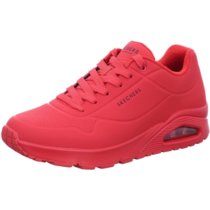 Skechers Uno Stand On Air, Scarpe da Ginnastica Uomo - 44 EU Red Durabuck Mesh Skechers Uno Stand On Air, Scarpe da Ginnastica Uomo - 44 EU Red Durabuck Mesh