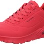 Skechers Uno Stand On Air, Scarpe da Ginnastica Uomo - 44 EU Red Durabuck Mesh