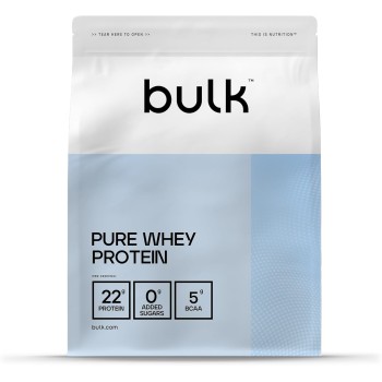 Bulk Pure Whey Proteine in Polvere | Caramello Salato | 22g Proteine e 5g BCAA per dose | Basso contenuto di zuccheri | Supporta la crescita e il recupero muscolare | Facile da miscelare | 500g - 16 Porzioni (Confezione da 1)