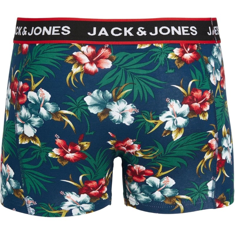 JACK & JONES Trunks 3-Pack Trunks - L Nero (Bardaboes Cherry/Maritime Blue Black) JACK & JONES Trunks 3-Pack Trunks - L Nero (Bardaboes Cherry/Maritime Blue Black)