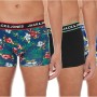 JACK & JONES Trunks 3-Pack Trunks - L Nero (Bardaboes Cherry/Maritime Blue Black)