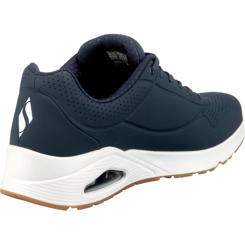 Skechers Uno Stand On Air, Scarpe da Ginnastica Uomo - 46 EU Navy Durabuck Trim Skechers Uno Stand On Air, Scarpe da Ginnastica Uomo - 46 EU Navy Durabuck Trim