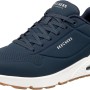 Skechers Uno Stand On Air, Scarpe da Ginnastica Uomo - 45 EU Navy Durabuck Trim