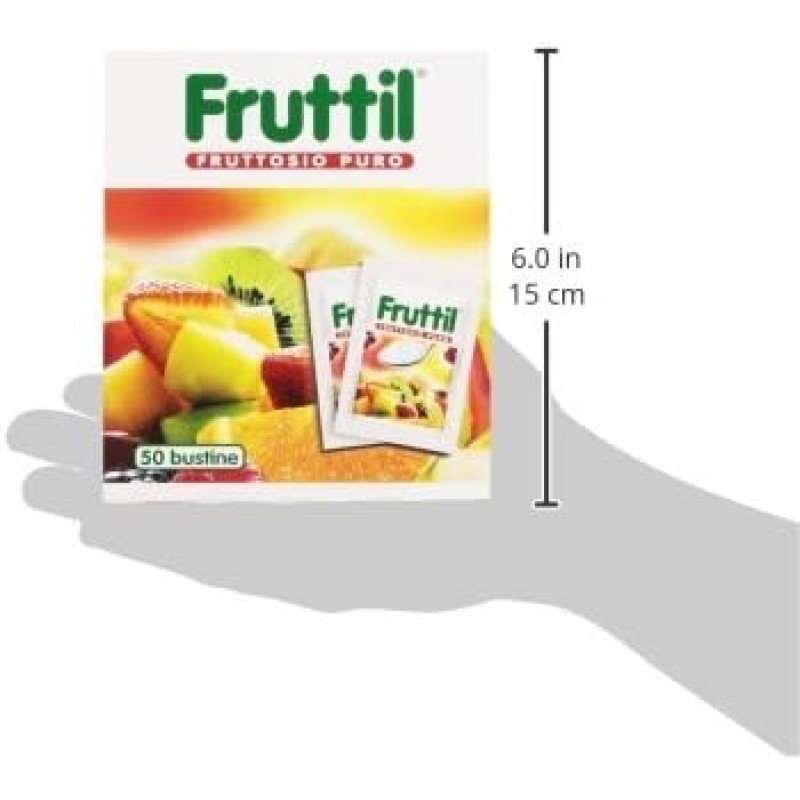 Dietor - My Dietor Fruttil Fruttosio Puro, Dolcificante - 50 Bustine - 1 unità (Confezione da 1) Dietor - My Dietor Fruttil Fruttosio Puro, Dolcificante - 50 Bustine - 1 unità (Confezione da 1)