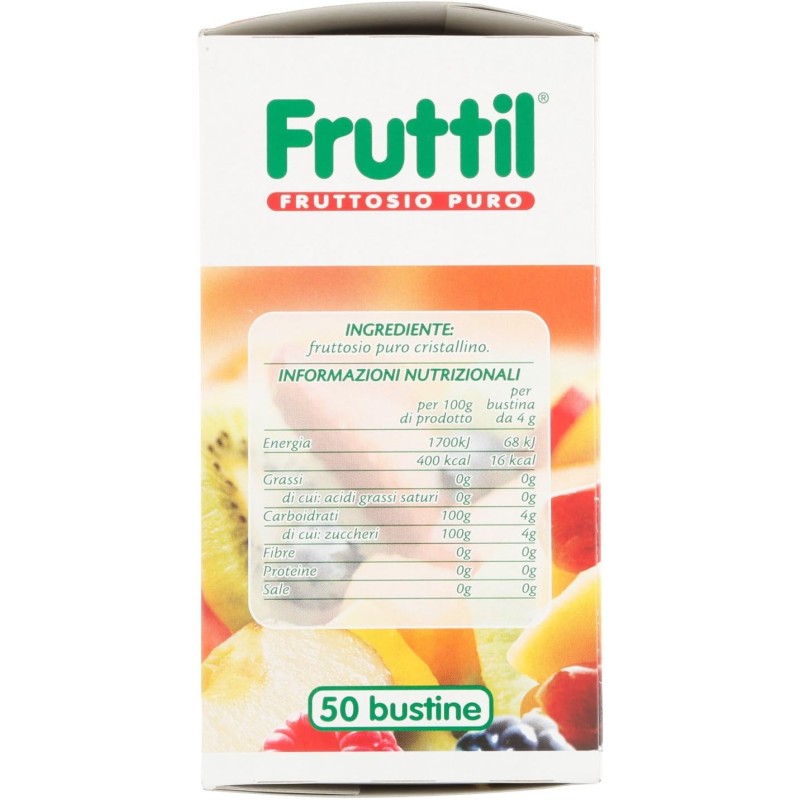 Dietor - My Dietor Fruttil Fruttosio Puro, Dolcificante - 50 Bustine - 1 unità (Confezione da 1) Dietor - My Dietor Fruttil Fruttosio Puro, Dolcificante - 50 Bustine - 1 unità (Confezione da 1)